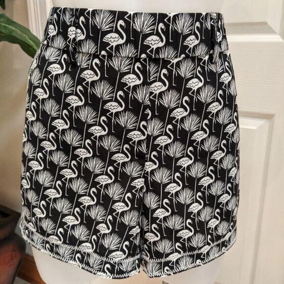 Loft Flamingo Women's Shorts w/Pockets Size Small - Picture 3 of 9